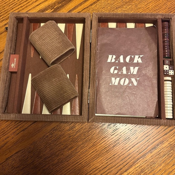 Other - Brown Backgammon Set